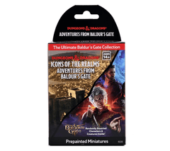 Dungeons & Dragons Icons of the Realms: Adventures from Baldurs Gate - 4 Prepainted Miniatures Brick